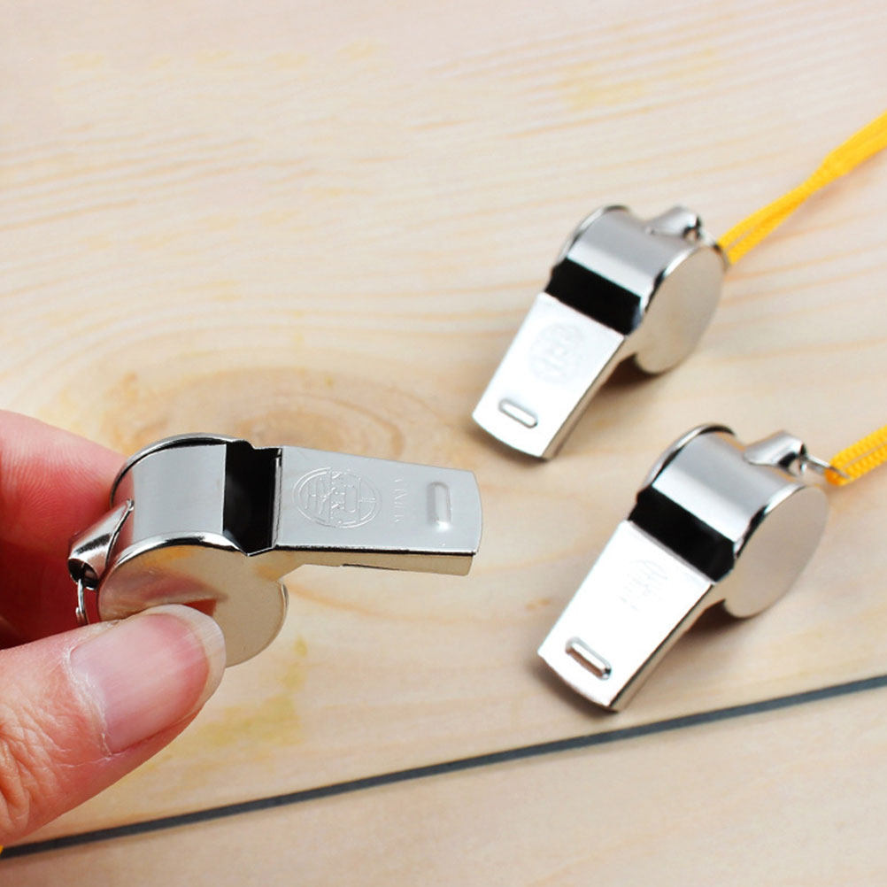 12Pcs Premium Metal Whistle Lo - مراجعة Emergency Whistle Loud وسعره
