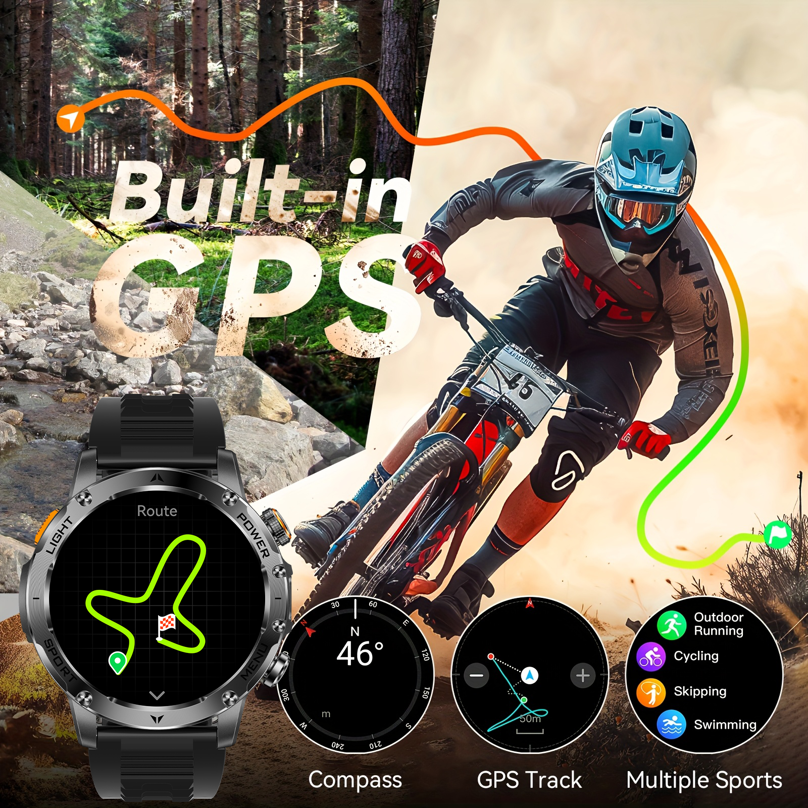2025 New GPS Outdoor Sports Sm - مراجعة Compass Lensatic وسعره