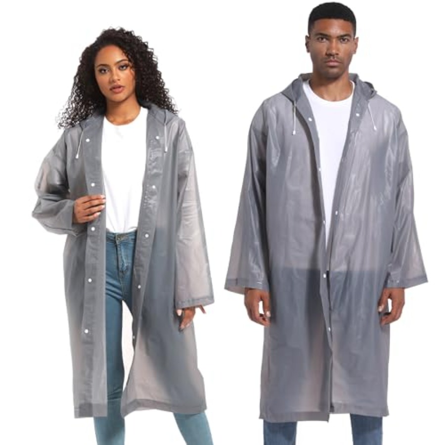 Rain Ponchos for Adults Rainco - مراجعة Emergency Poncho Rain وسعره