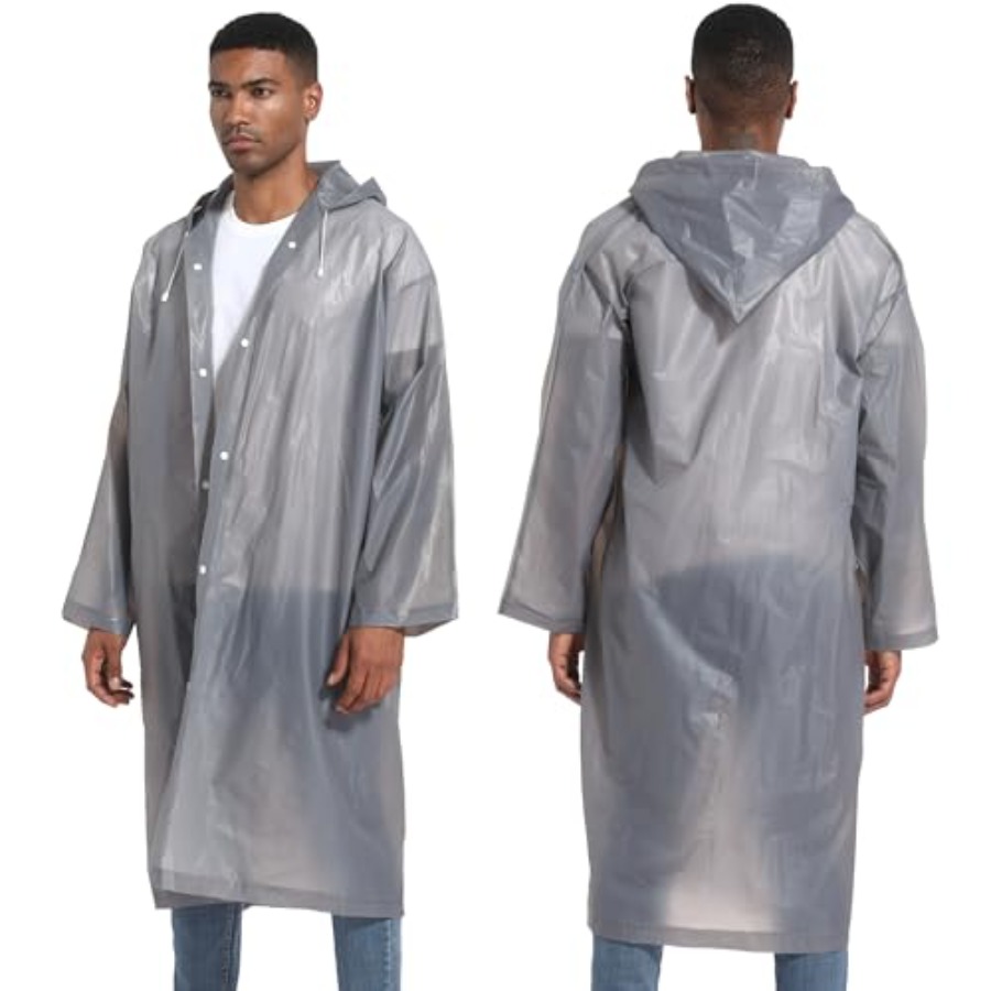 Rain Ponchos for Adults Rainco - مراجعة Emergency Poncho Rain وسعره