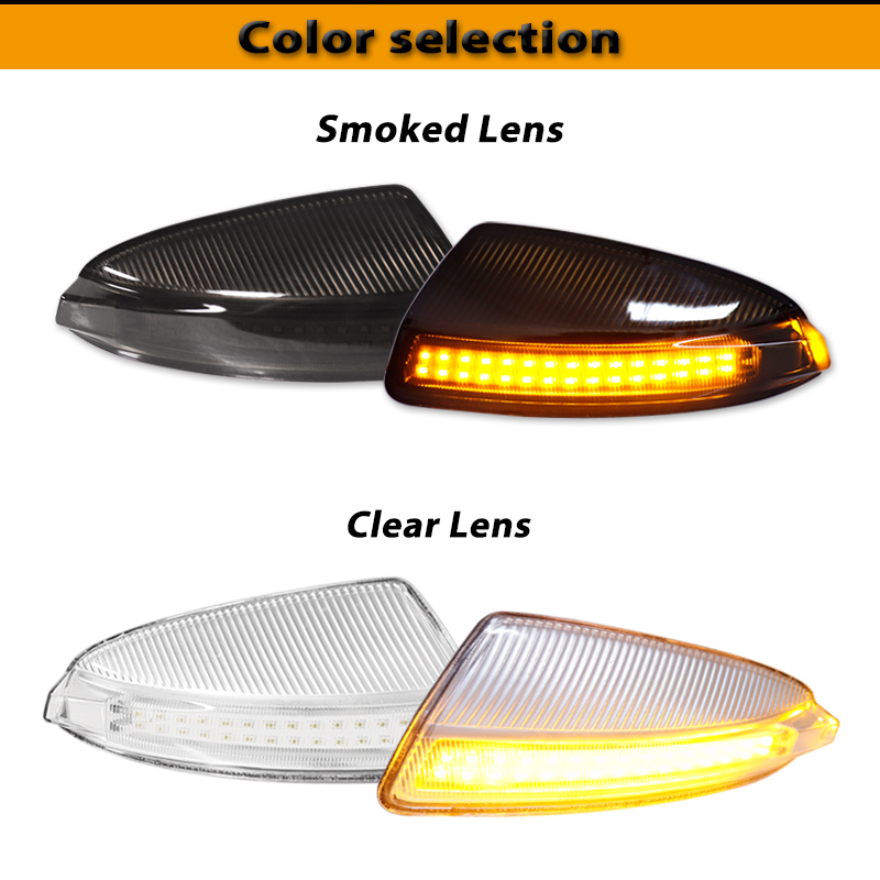 2pc Dynamic Sequential Blink/F - مراجعة Signal Panel Orange وسعره