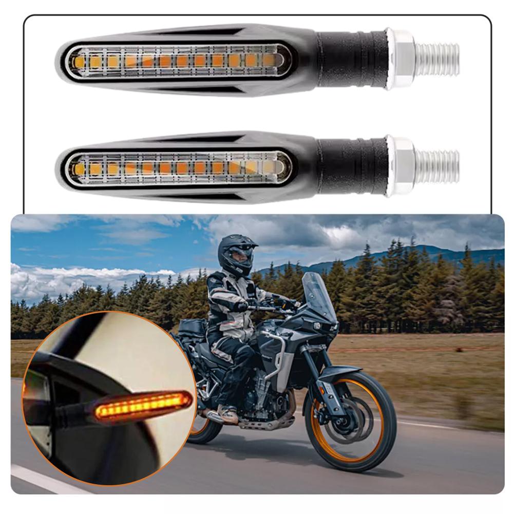 Motorcycle Led Turn Signals Di - مراجعة Sos Light Strobe وسعره