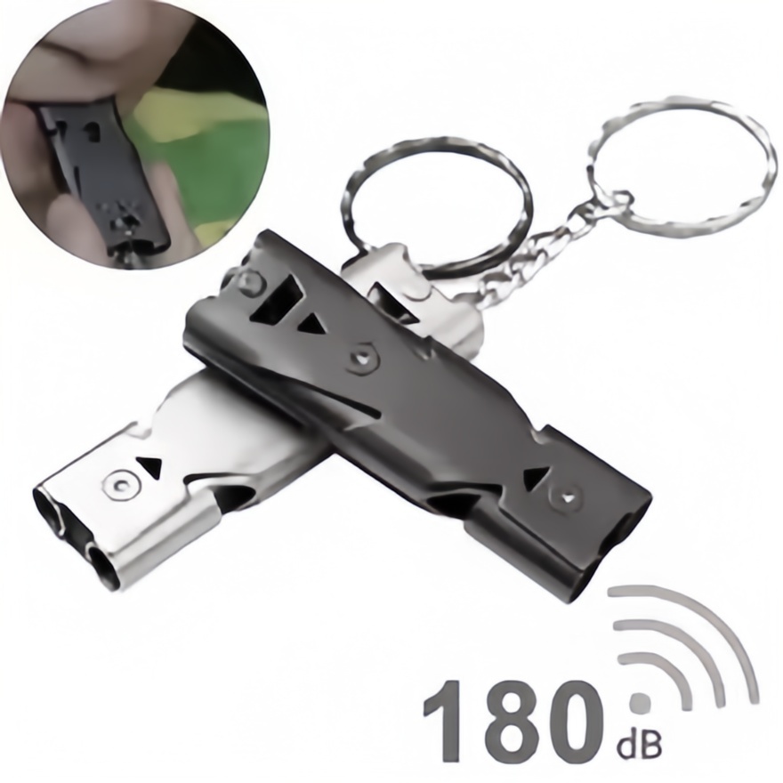 Survival Whistle Keychain Emer - مراجعة Emergency Whistle Loud وسعره