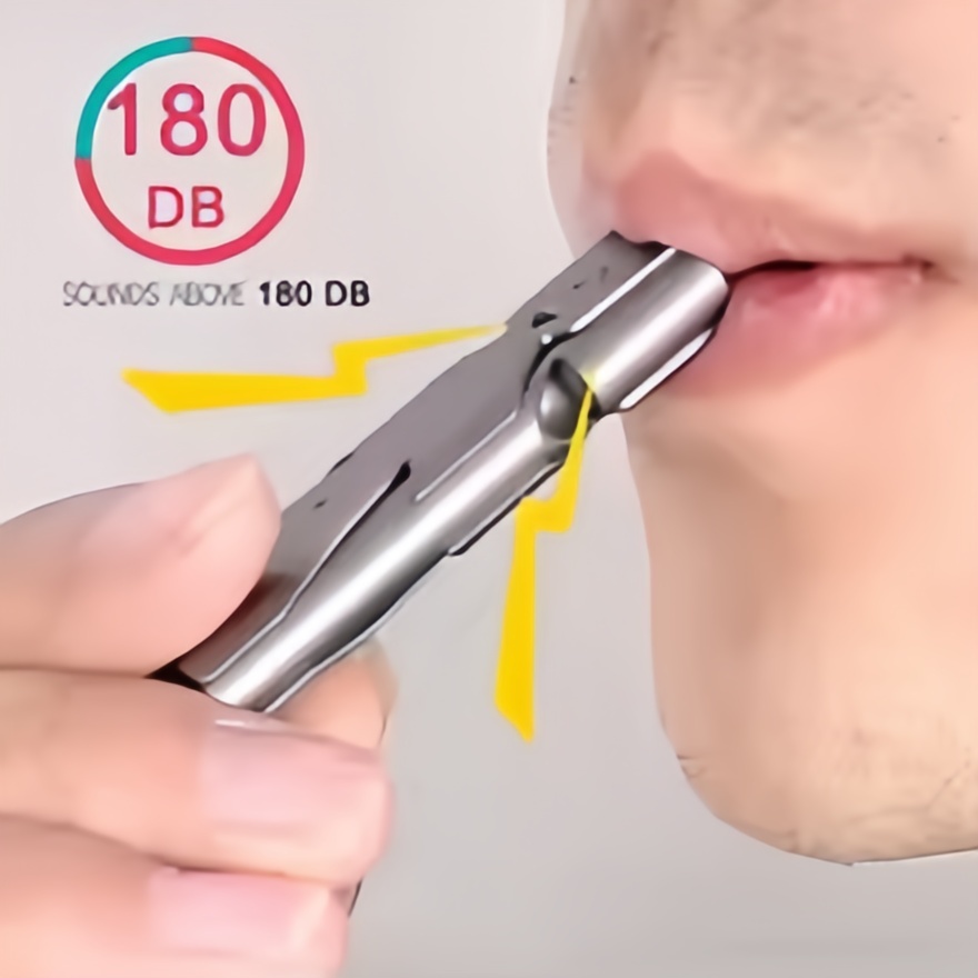 Survival Whistle Keychain Emer - مراجعة Emergency Whistle Loud وسعره