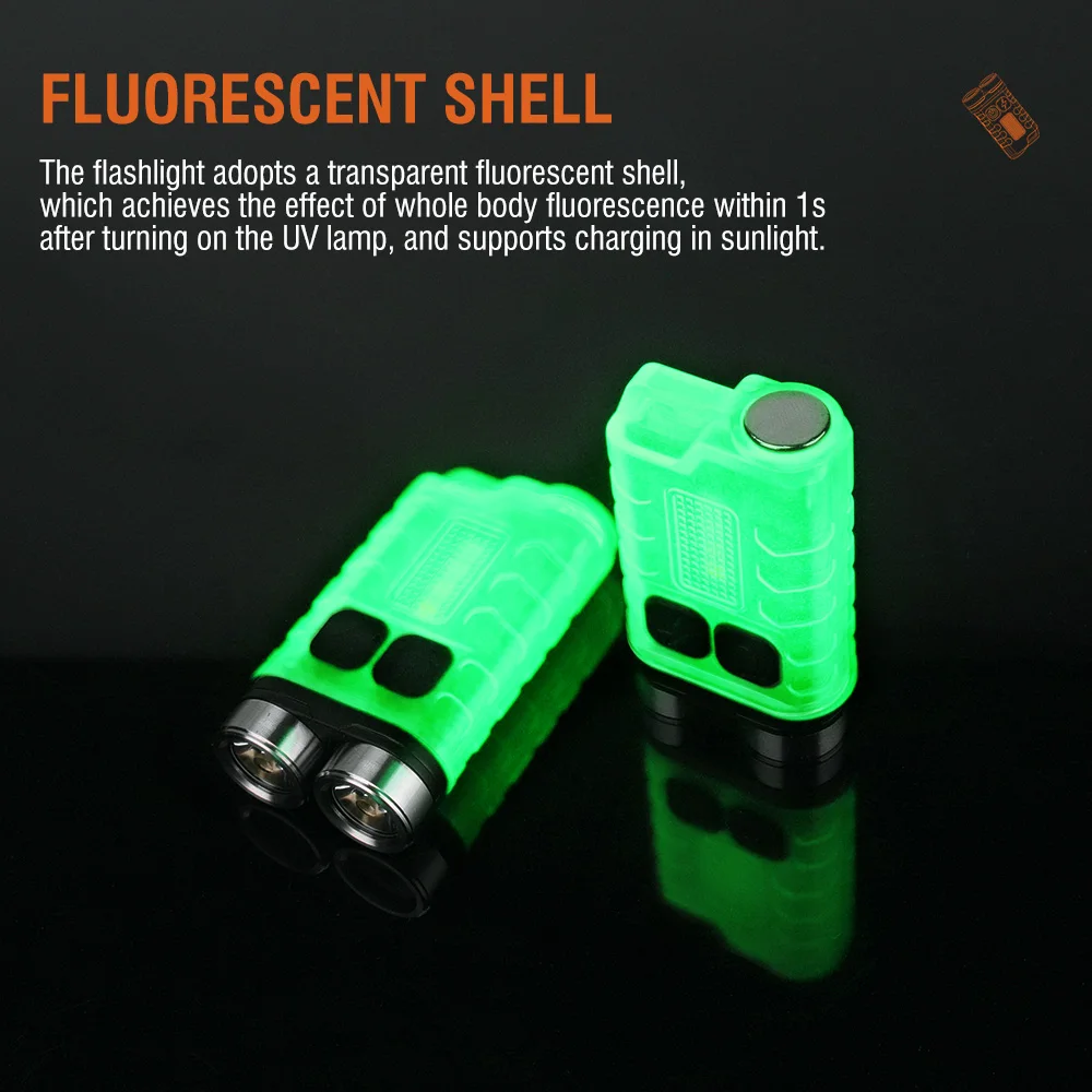 BORUiT V3 LED Keychain Portabl - مراجعة Fishing Kit Compact وسعره