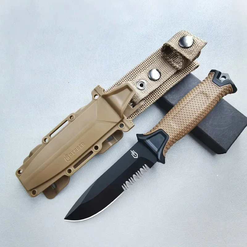 Outdoor Folding Knife Multi-pu - مراجعة Bushcraft Knife Fixed وسعره