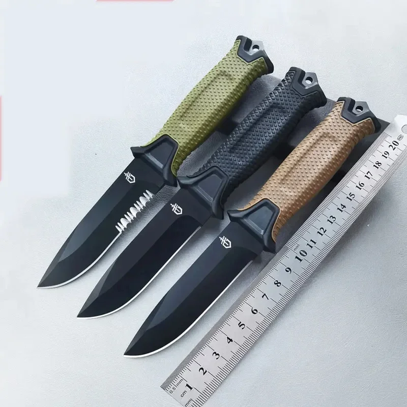 Outdoor Folding Knife Multi-pu - مراجعة Bushcraft Knife Fixed وسعره