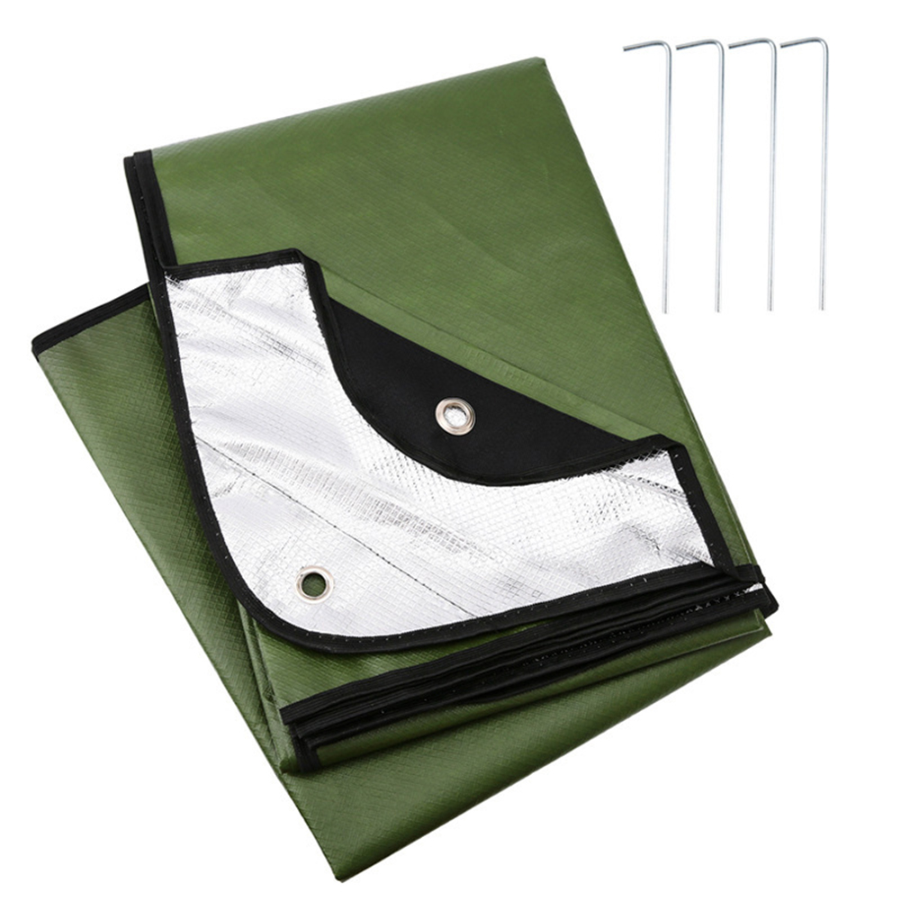 For Camping For Hiking Surviva - مراجعة Survival Blanket Reflective وسعره