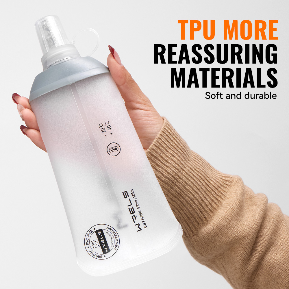 WRELS 190ml 250ml 350ml 500ml  - مراجعة Water Bag Collapsible وسعره