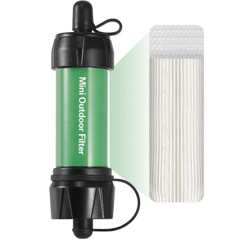 Mini Mini Water Filter Straw P - مراجعة Water Purification Straw وسعره