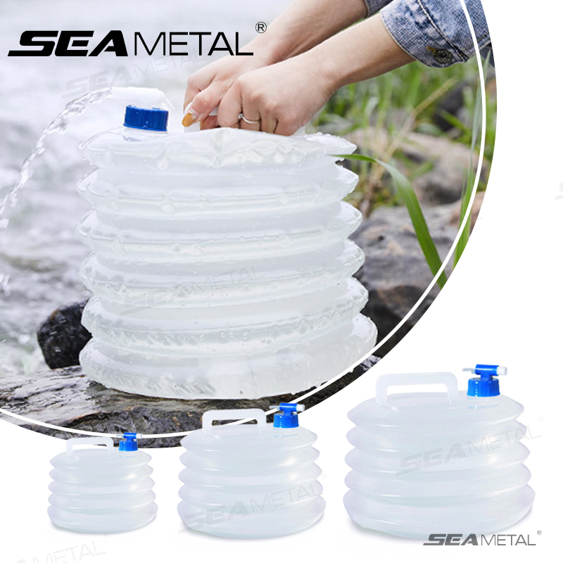 SEAMETAL 5L-15L Car Collapsibl - مراجعة Water Bag Collapsible وسعره