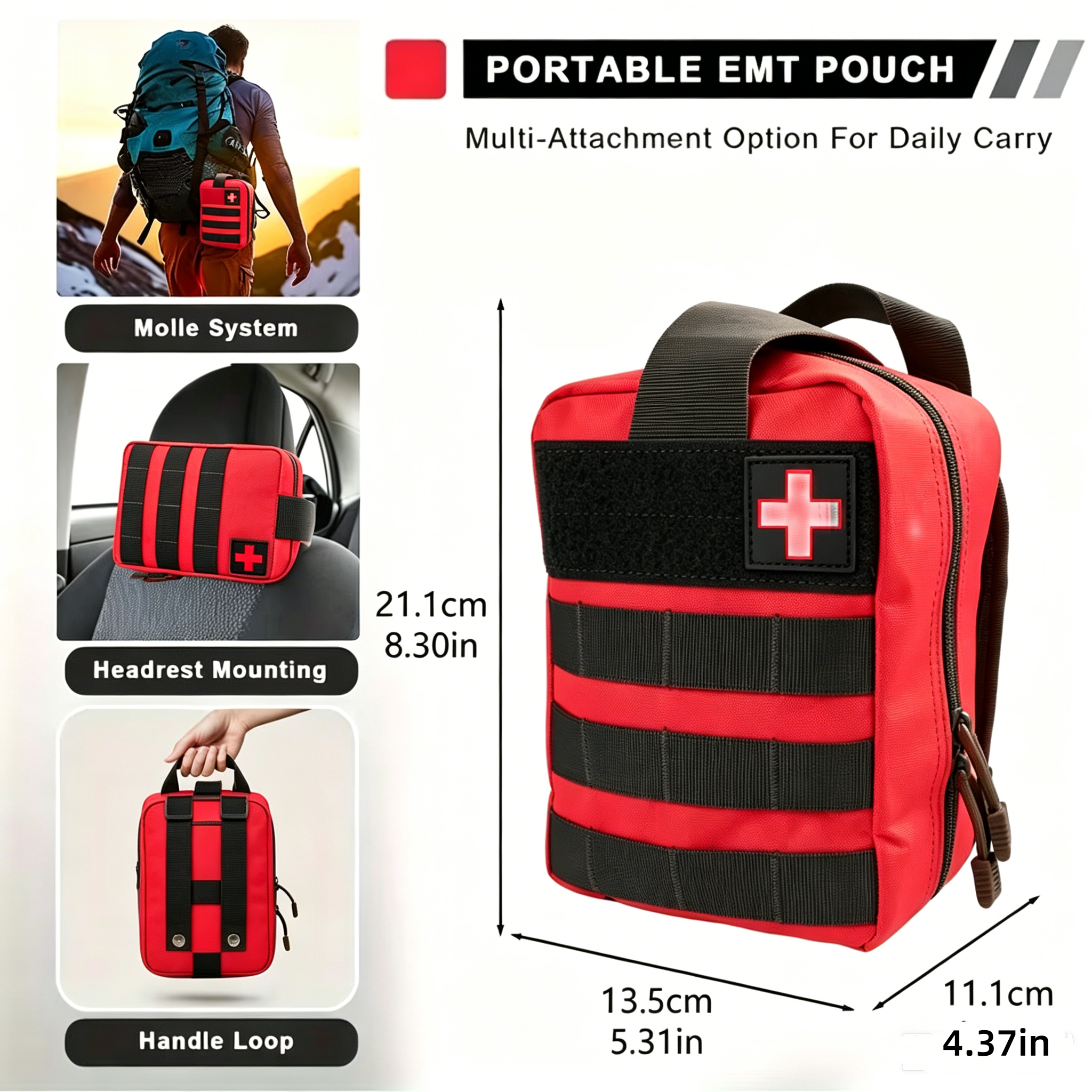 363pcs First Aid Kit Bag All P - مراجعة Bivy Bag Emergency وسعره