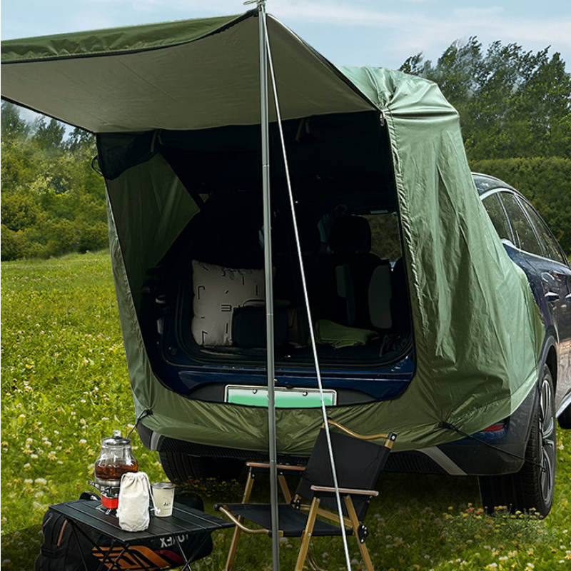 Outdoor Car Rear Tent Camping  - مراجعة Emergency Mylar Tent وسعره