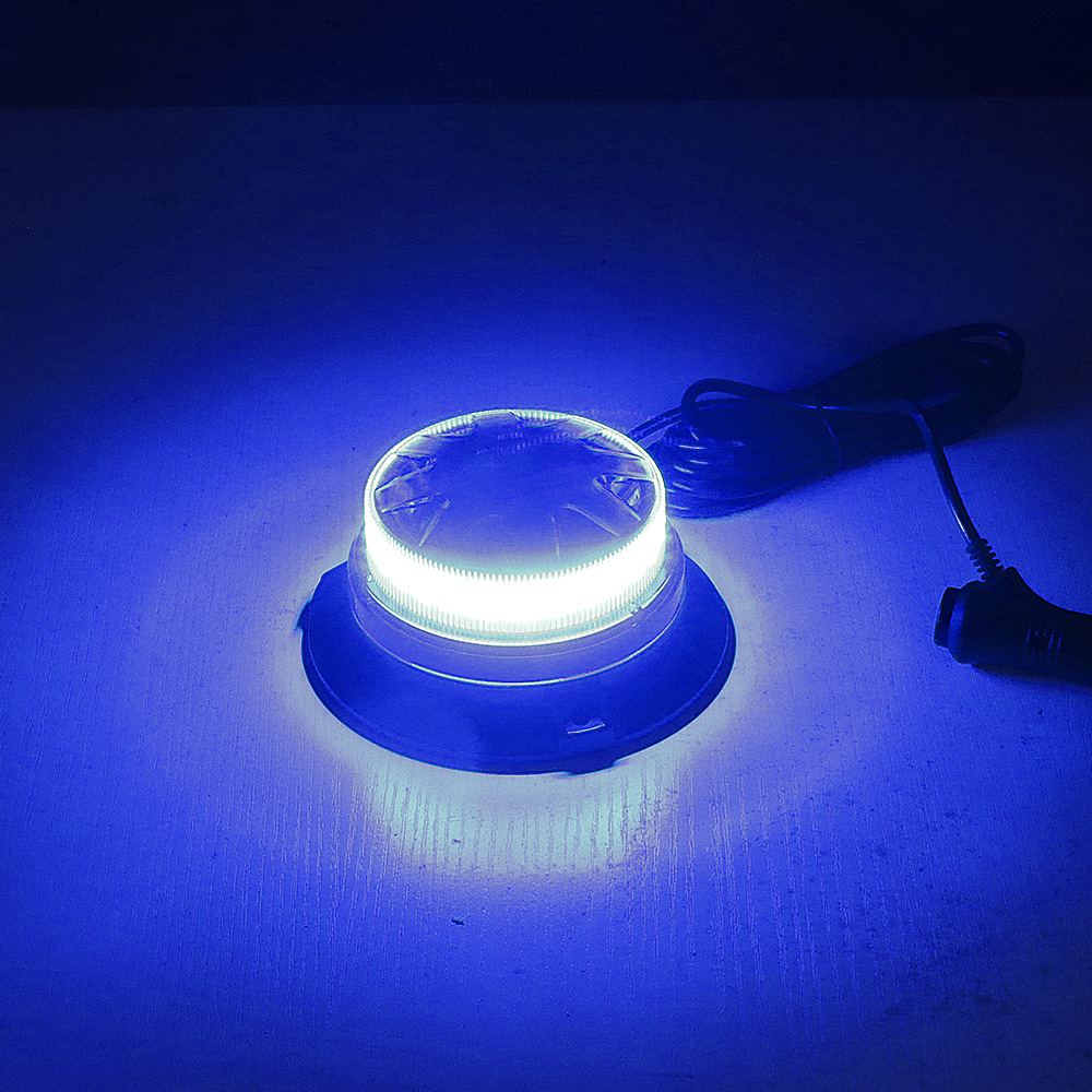 Magnetic Base LED Blue Emergen - مراجعة Sos Light Strobe وسعره