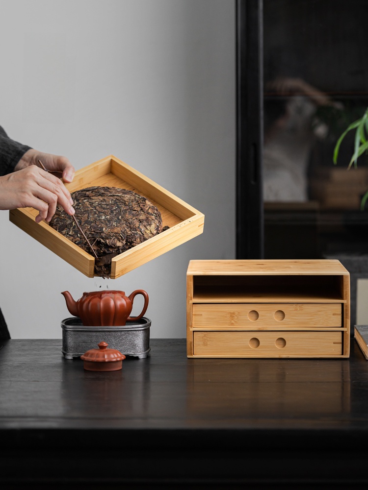 Bamboo Pu'er Tea Cake Storage  - مراجعة Multi Tool Plier وسعره