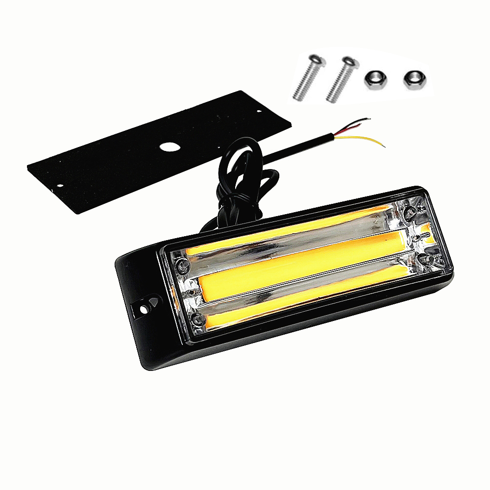 2pcs COB LED Warning Light Eme - مراجعة Sos Light Strobe وسعره