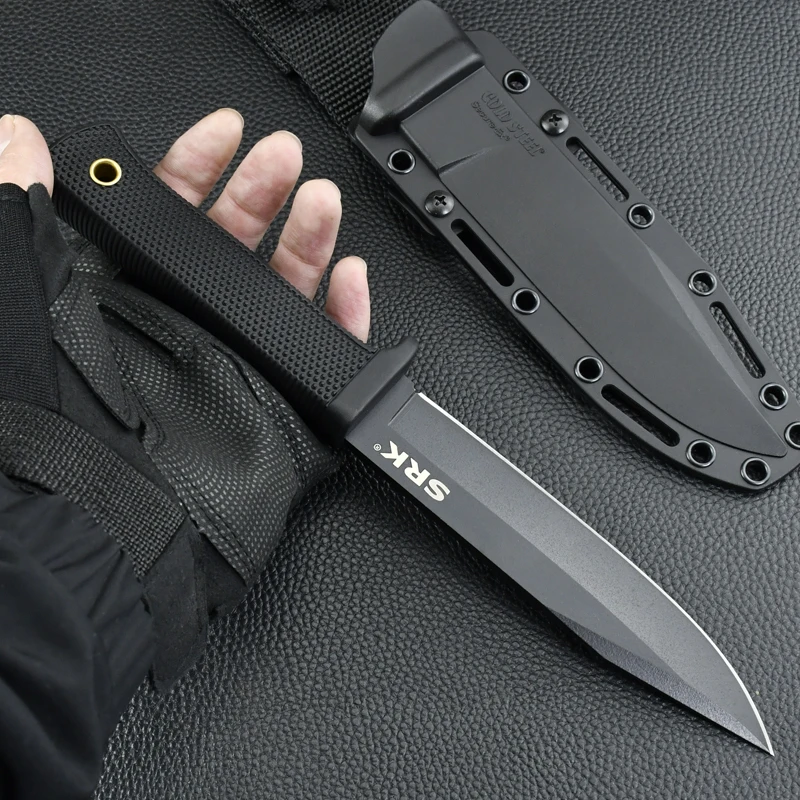 SKR Straight Fixed Blade RN Gl - مراجعة Bushcraft Knife Fixed وسعره