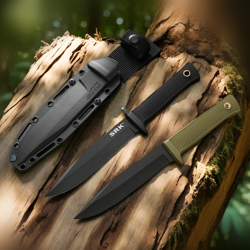 SKR Straight Fixed Blade RN Gl - مراجعة Bushcraft Knife Fixed وسعره