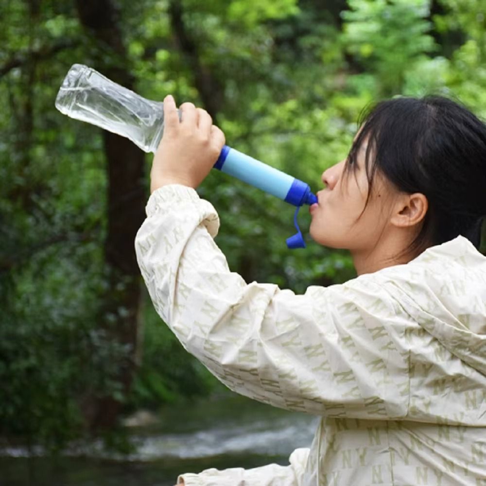 Mini Mini Water Filter Straw P - مراجعة Water Purification Straw وسعره