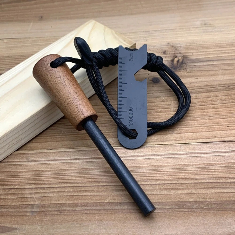 2-in-1 Bushcraft Magnesium Fir - مراجعة Magnesium Fire Starter وسعره