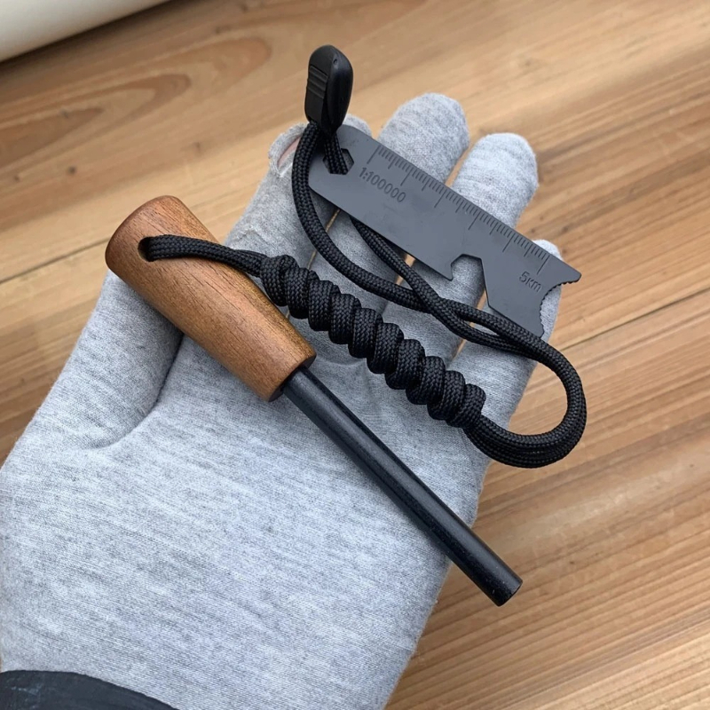 2-in-1 Bushcraft Magnesium Fir - مراجعة Magnesium Fire Starter وسعره