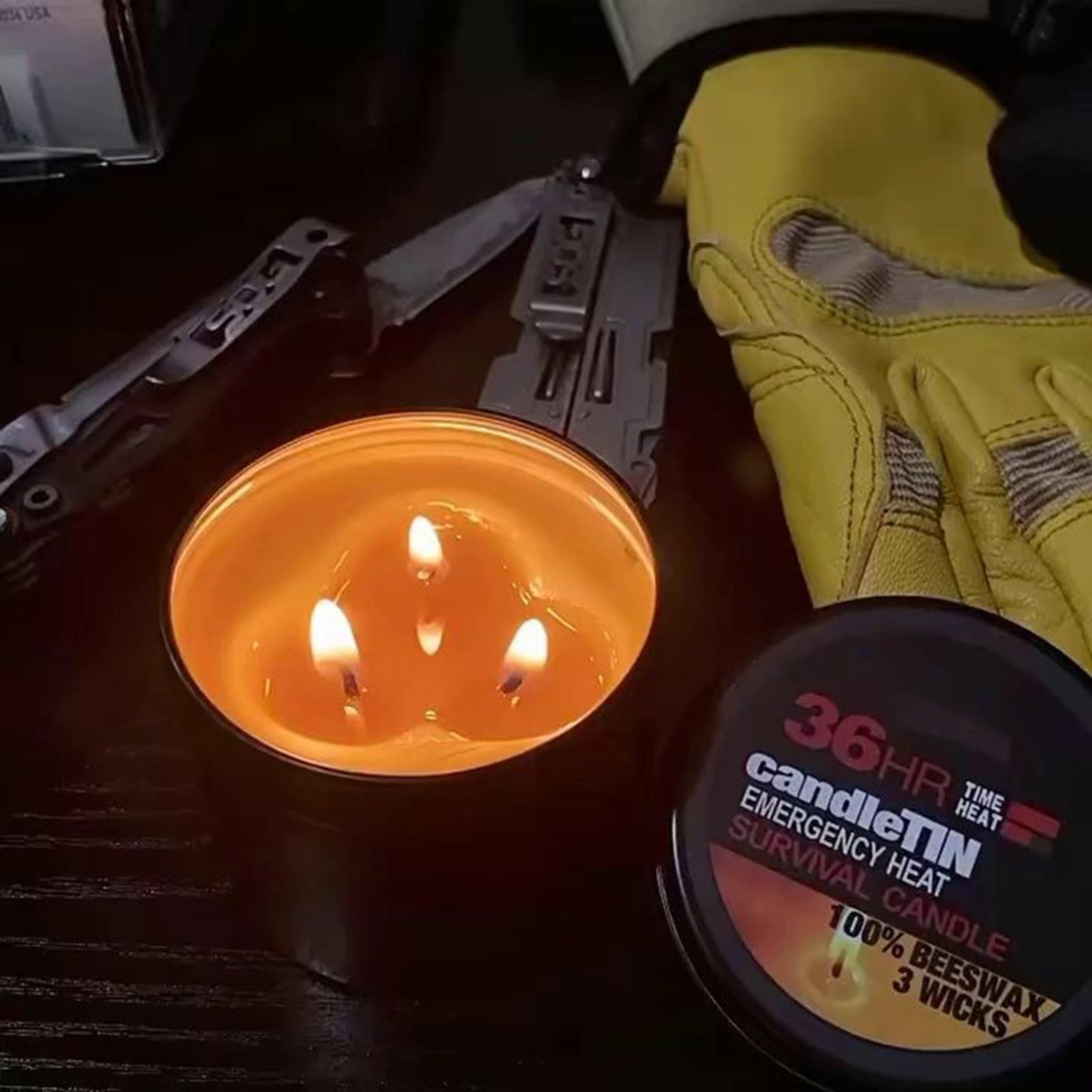 Long Burning Candles Camping C - مراجعة Fire Starting Kit وسعره