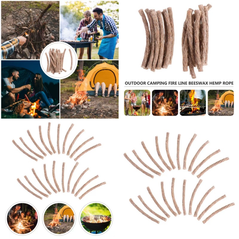 10/20/30Pcs Outdoor Survival W - مراجعة Fire Starting Kit وسعره