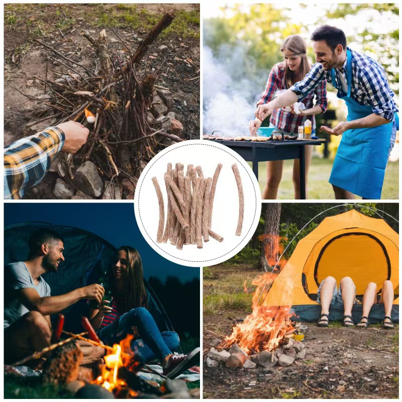 10/20/30Pcs Outdoor Survival W - مراجعة Fire Starting Kit وسعره