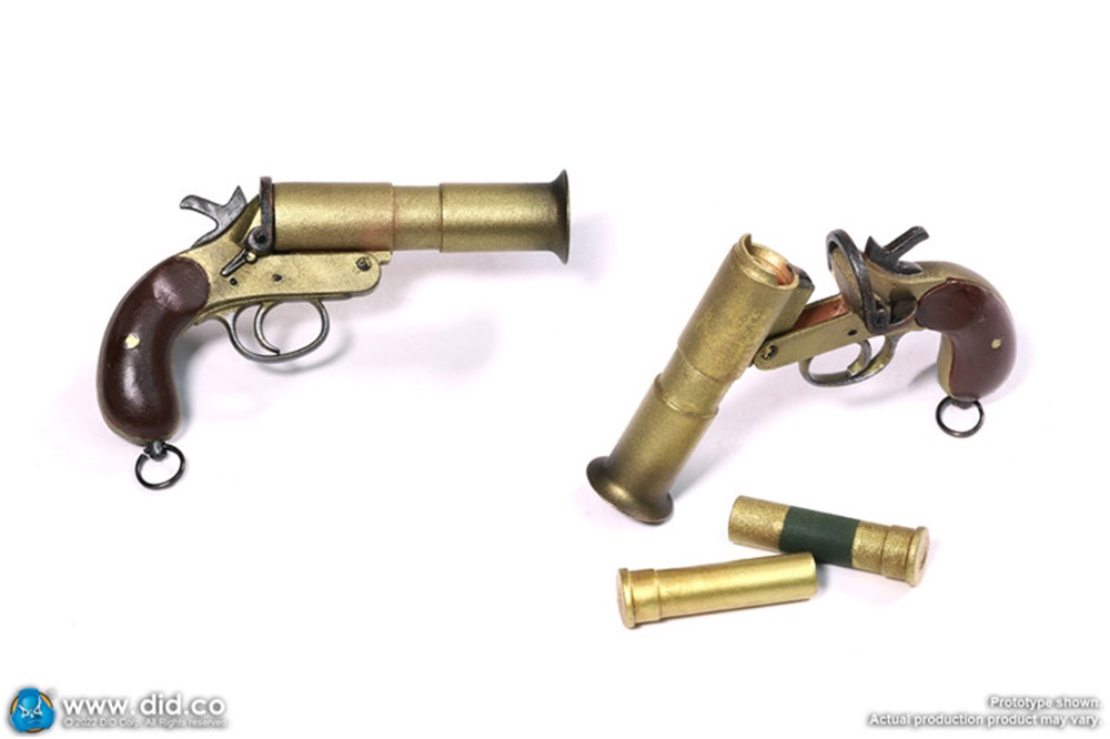 DID B11013 1/6 WWI Military Th - مراجعة Signal Flare Kit وسعره