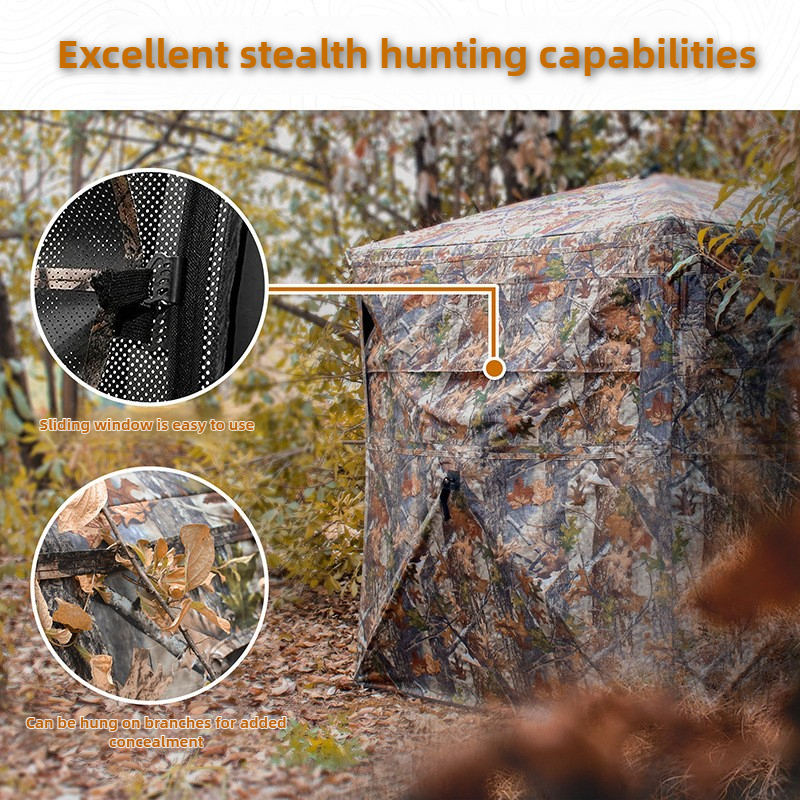 Hunting Tent with 270° One-Way - مراجعة Emergency Mylar Tent وسعره