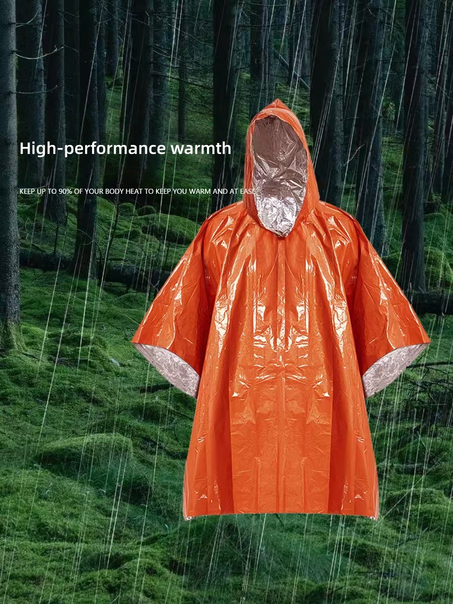 Outdoor Portable Emergency Rai - مراجعة Survival Blanket Reflective وسعره