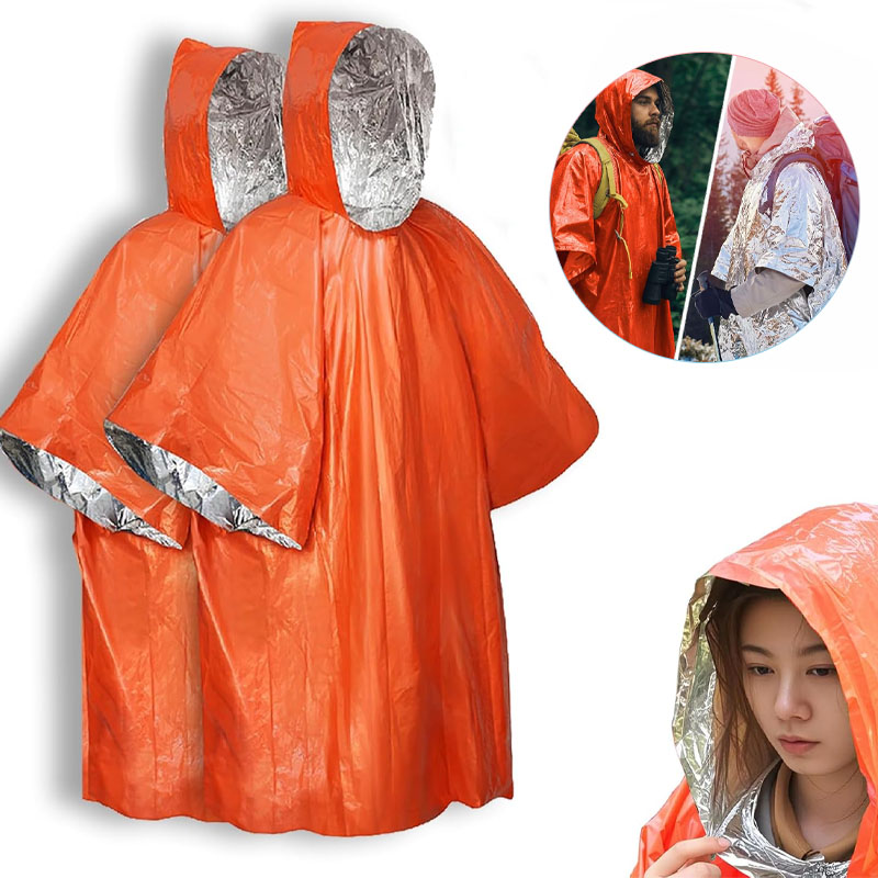 1-10PCS Compact Thermal Emerge - مراجعة Survival Blanket Reflective وسعره