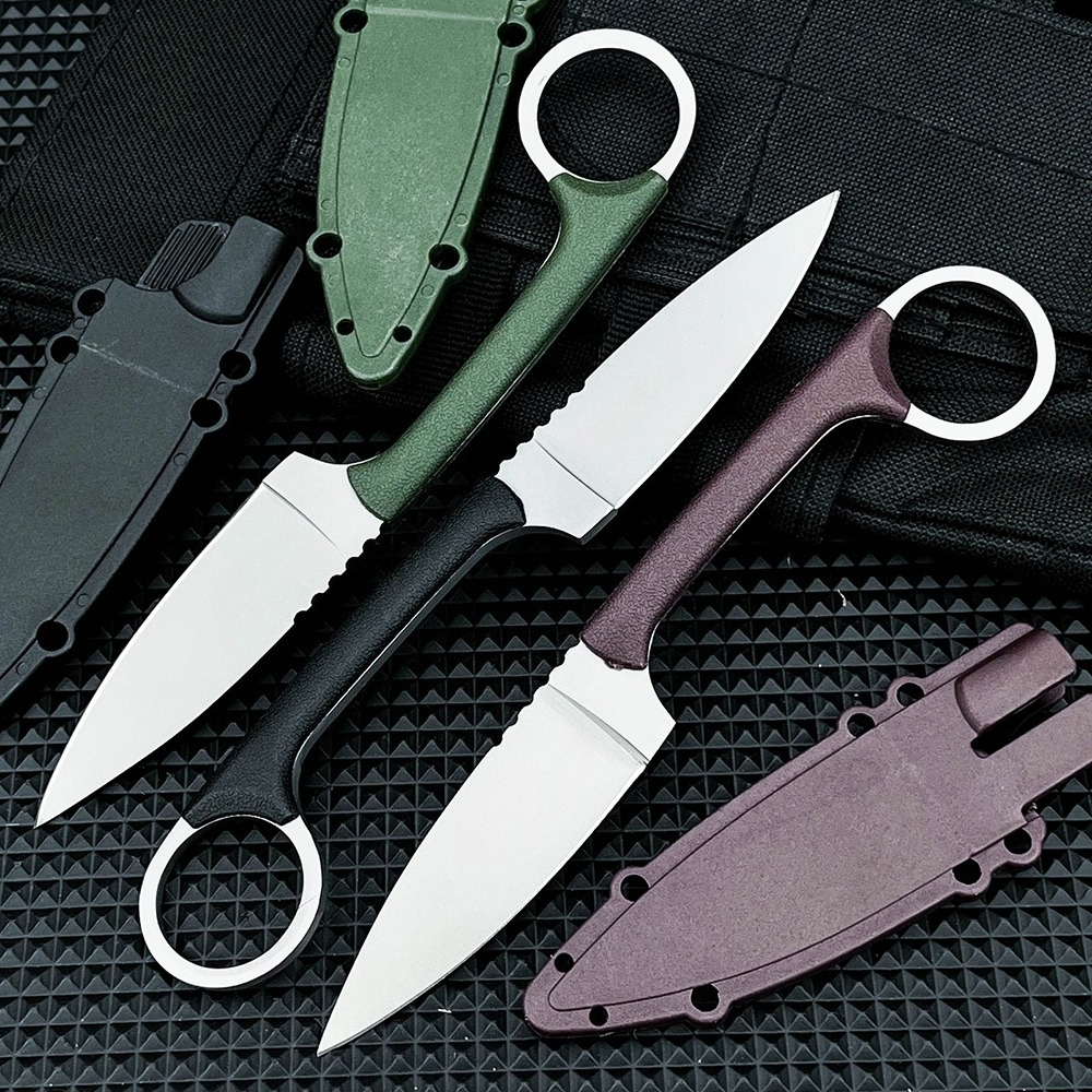 20AZ Durable Camping Utility E - مراجعة Bushcraft Knife Fixed وسعره