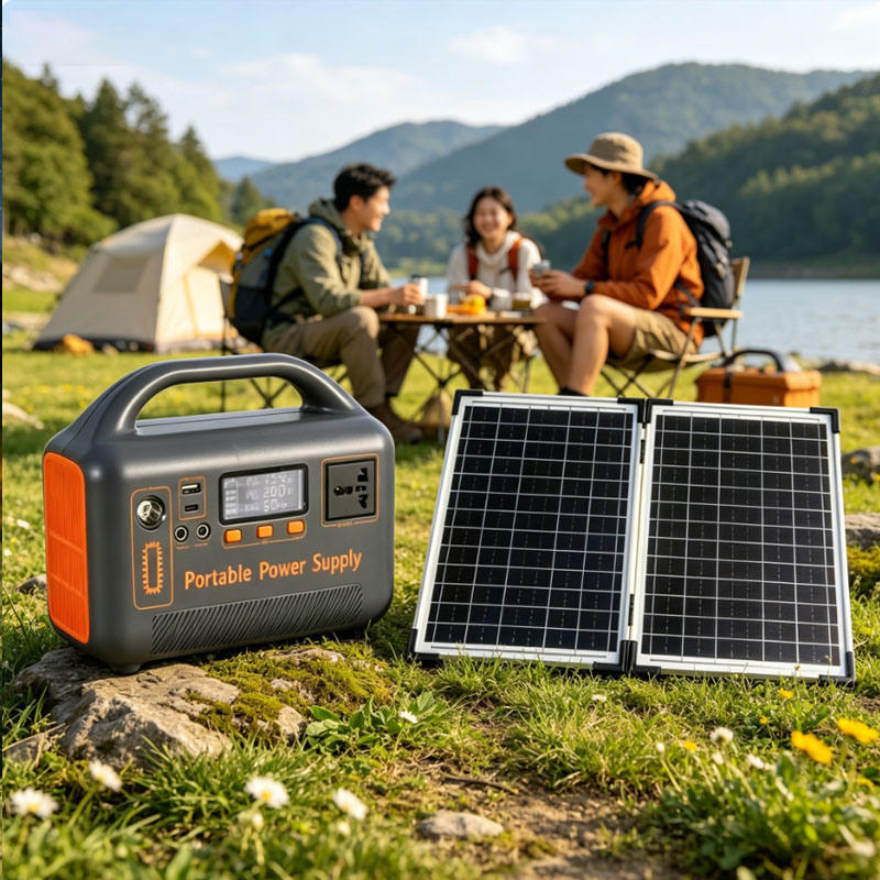 New 400W Portable Power Statio - مراجعة Solar Emergency Charger وسعره