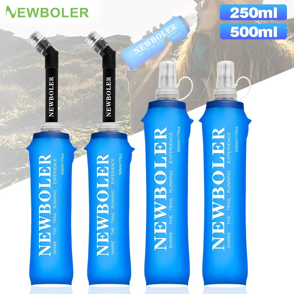 NEWBOLER 250ml 500ml Water Bot - مراجعة Water Bag Collapsible وسعره