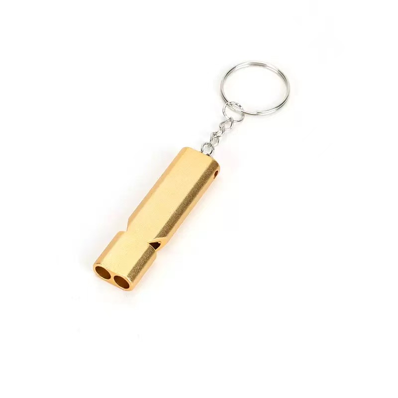1/2Pcs Random Color Single/Dou - مراجعة Emergency Whistle Loud وسعره