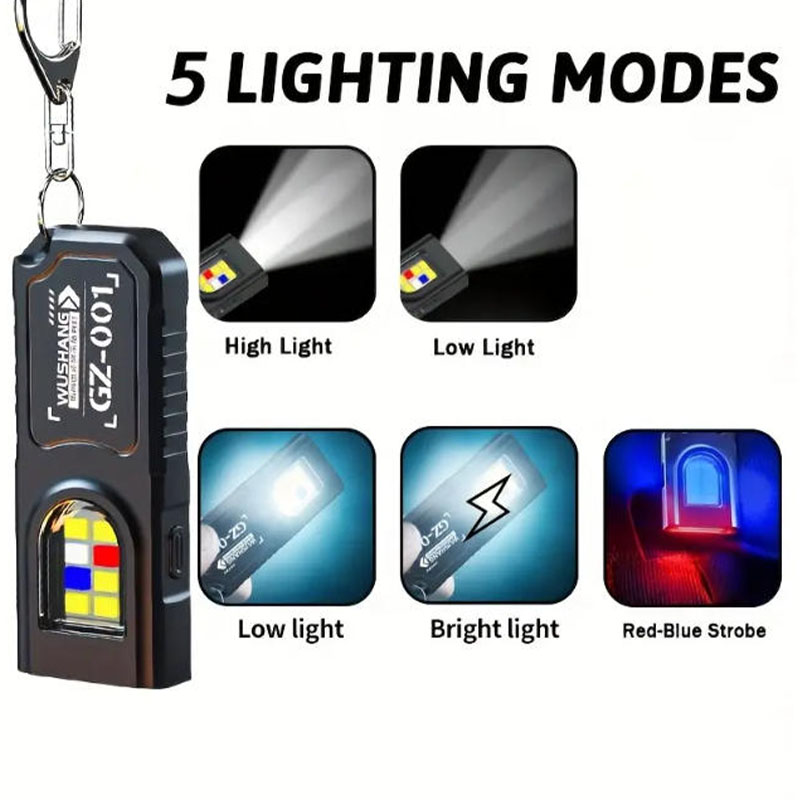 Multifunctional Keychain Flash - مراجعة Fishing Kit Compact وسعره