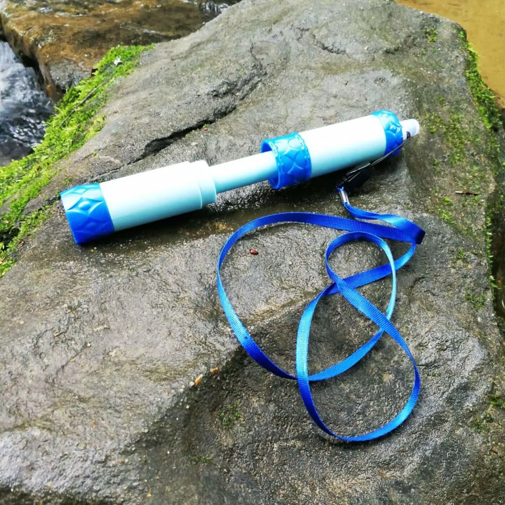 Mini Mini Water Filter Straw S - مراجعة Water Purification Straw وسعره