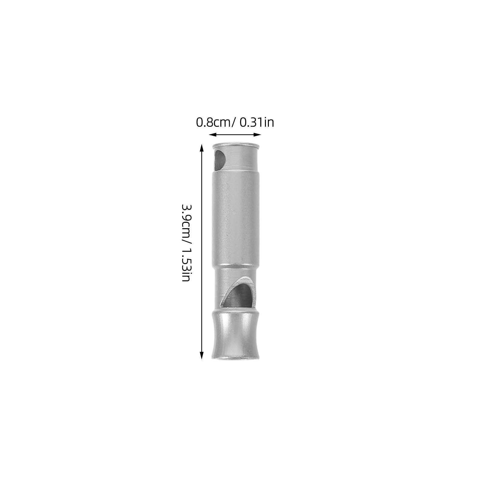 2Pcs Survival Whistle Stainles - مراجعة Emergency Whistle Loud وسعره
