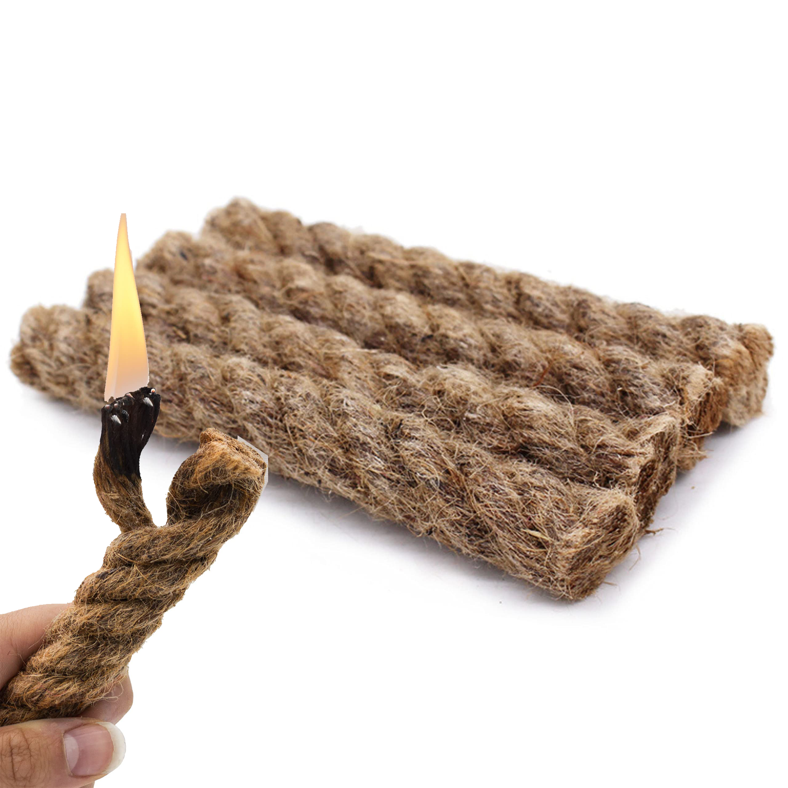 Tinder Rope Natural Tinder Fir - مراجعة Fire Starting Kit وسعره