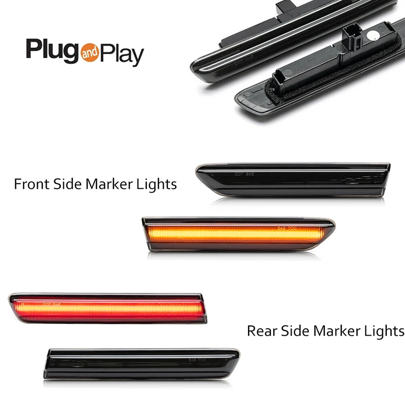 For Acura TL Car LED Front Rea - مراجعة Signal Flare Kit وسعره