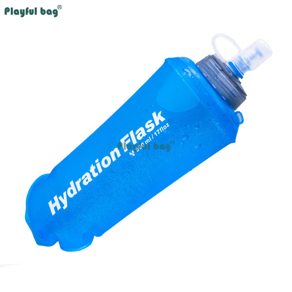 750ml Collapsible Soft Flask W - مراجعة Water Bag Collapsible وسعره
