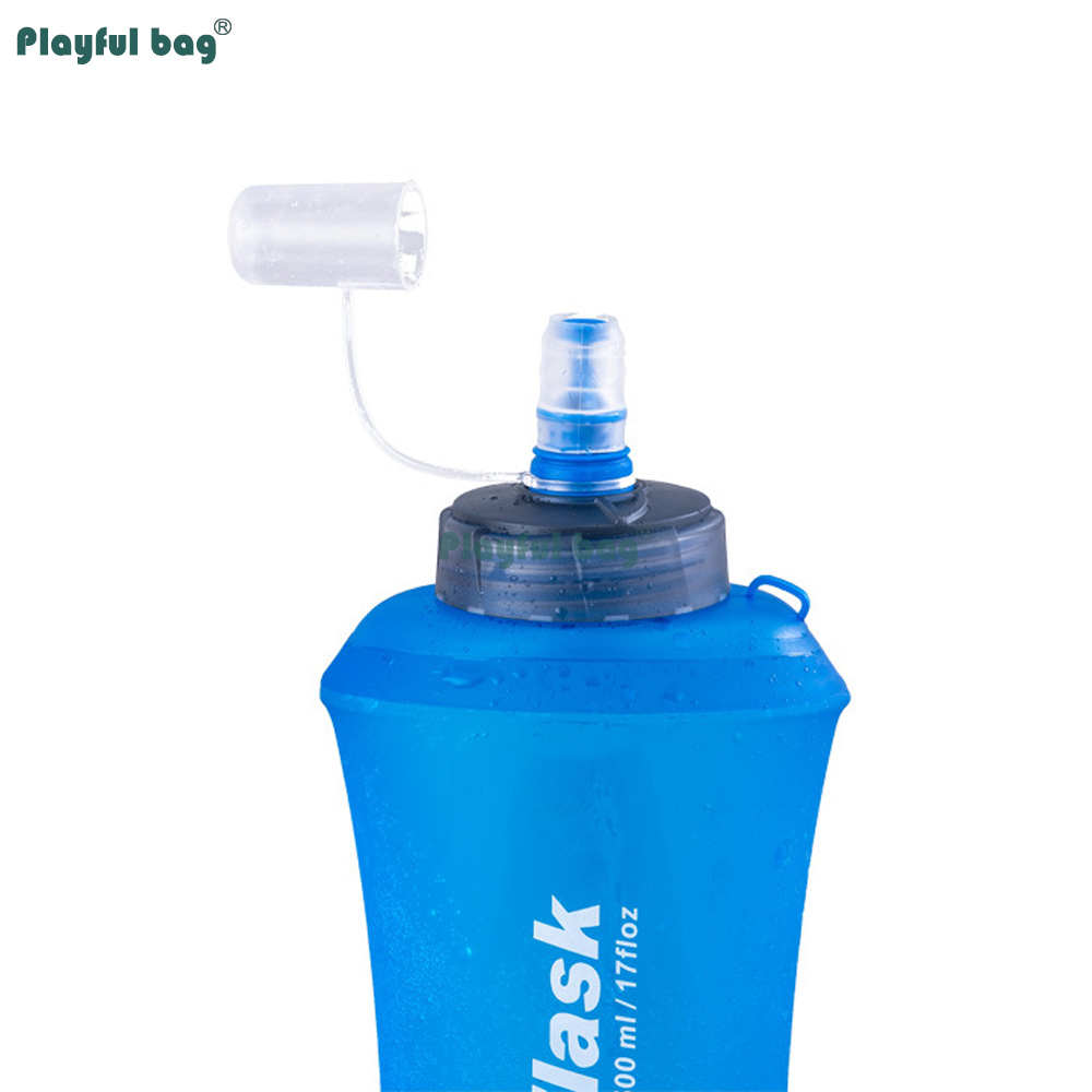 750ml Collapsible Soft Flask W - مراجعة Water Bag Collapsible وسعره