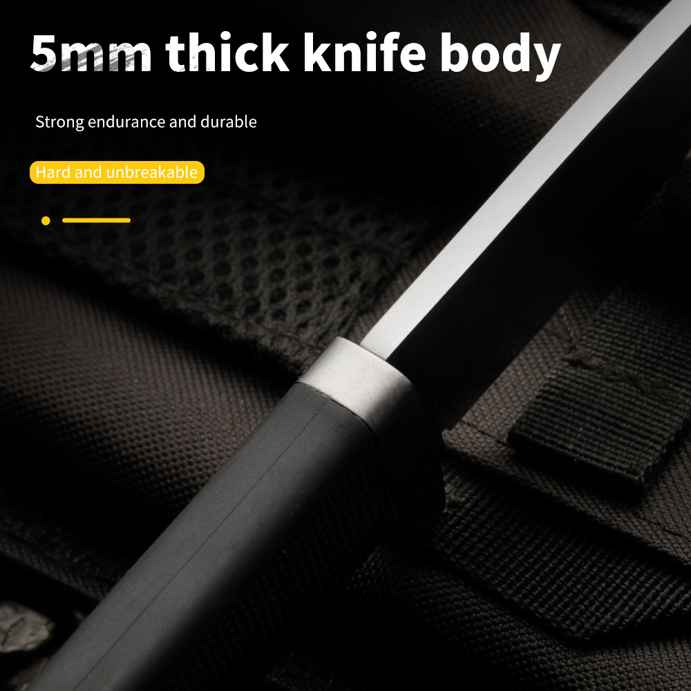 High-quality steel fixed blade - مراجعة Bushcraft Knife Fixed وسعره