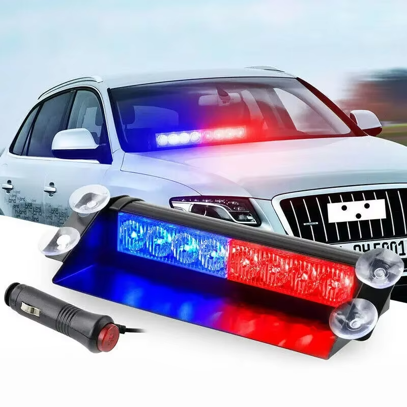 8 LED Universal Car Strobe Lig - مراجعة Sos Light Strobe وسعره