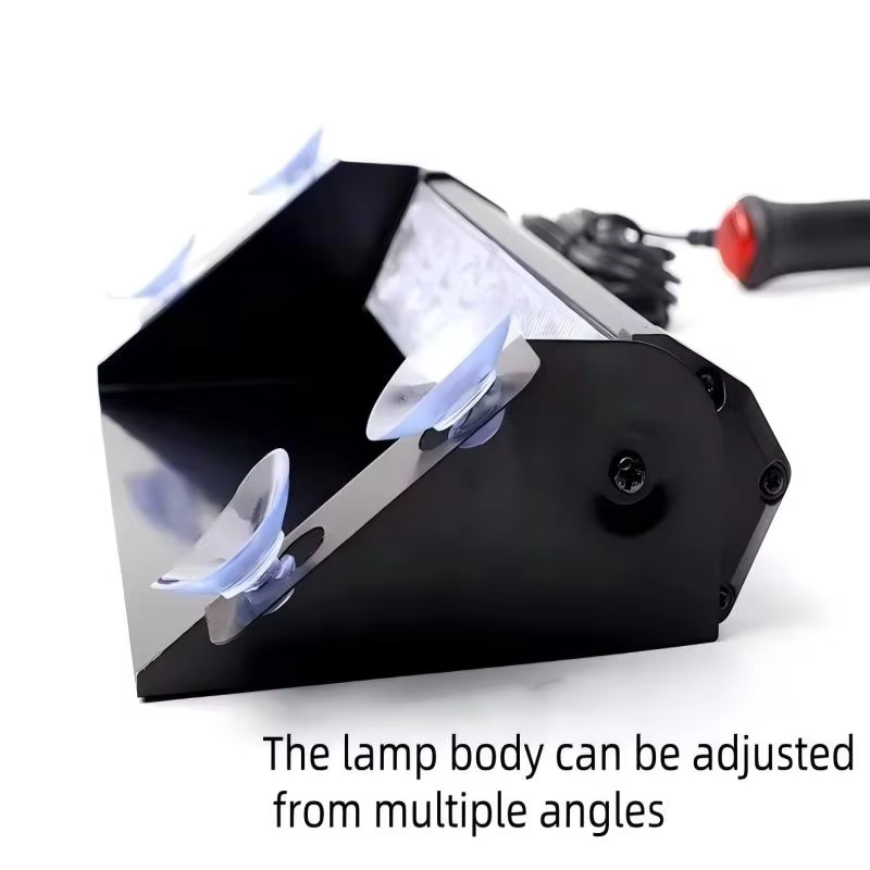 8 LED Universal Car Strobe Lig - مراجعة Sos Light Strobe وسعره