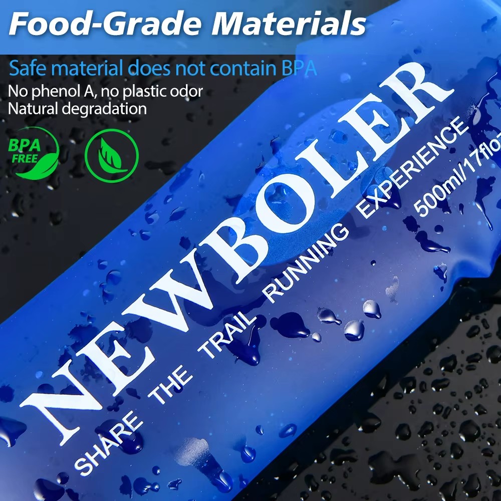 NEWBOLER 250ml/500ml Outdoor C - مراجعة Water Bag Collapsible وسعره