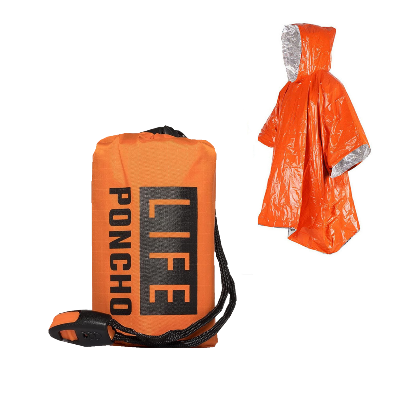 LIFE Emergency Survival Poncho - مراجعة Survival Blanket Reflective وسعره