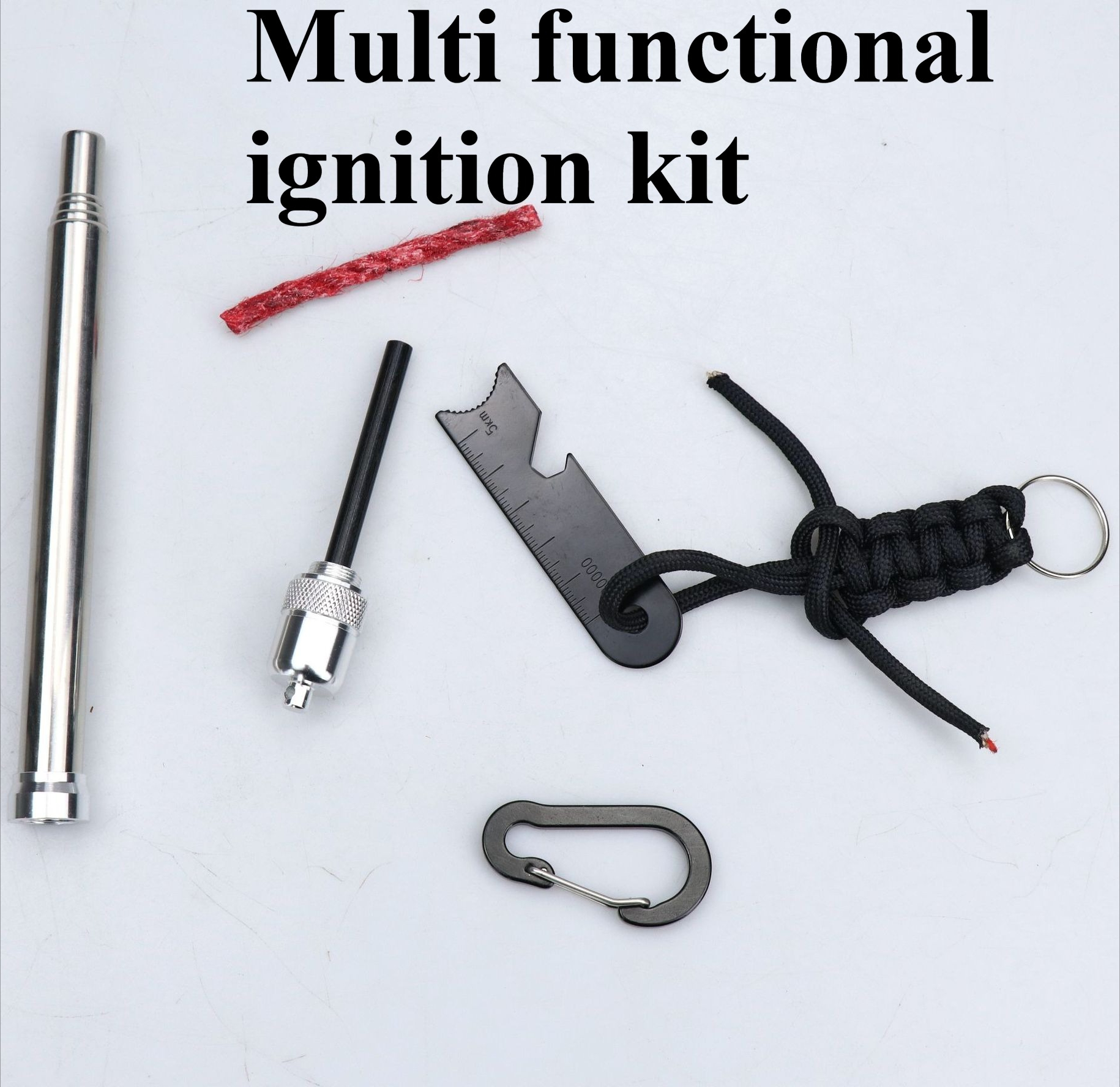 2 Set Outdoor Portable Multifu - مراجعة Magnesium Fire Starter وسعره