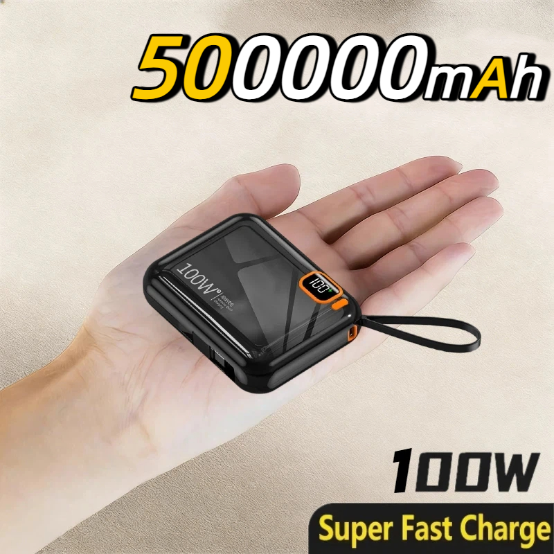 50000mAh Power Bank 100W Detac - مراجعة Solar Emergency Charger وسعره